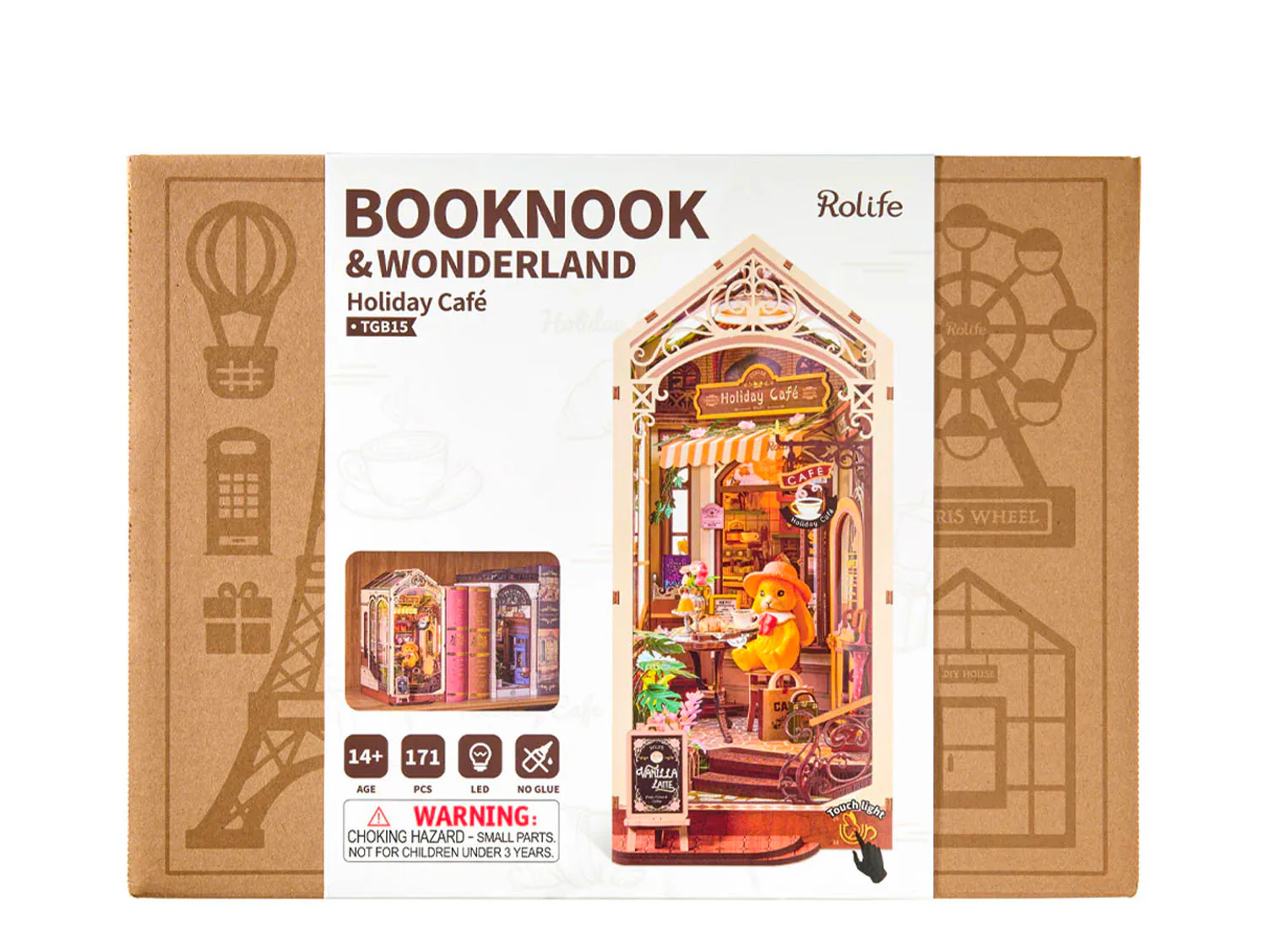 Maquette Holiday Café - Robotime - Image 5