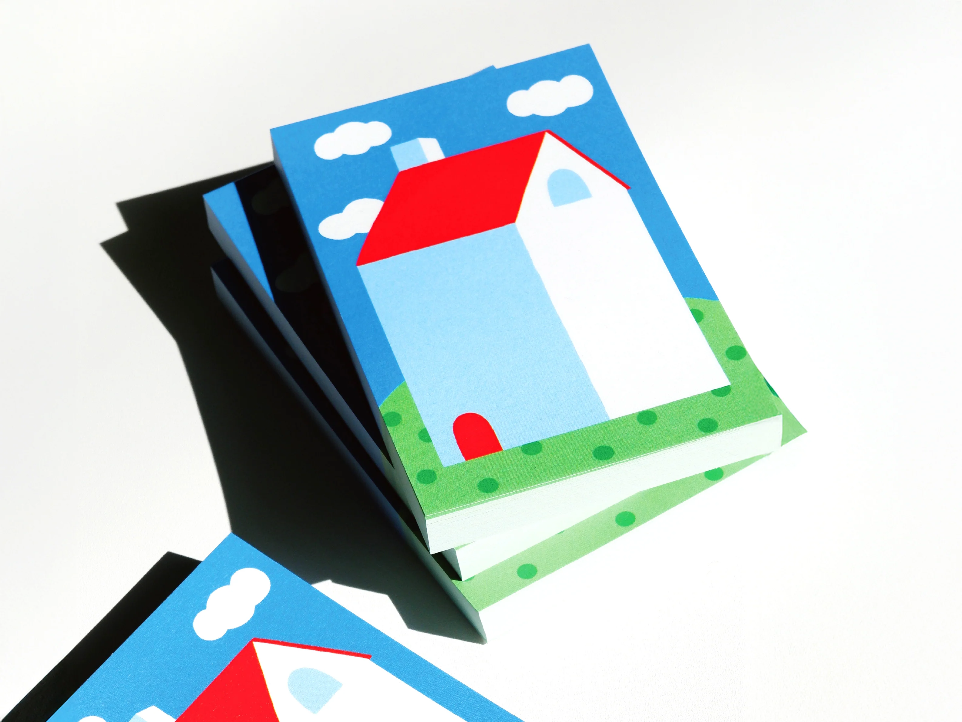 Mini bloc notes maison toit rouge - Fruit fries Design Lab - Image 7