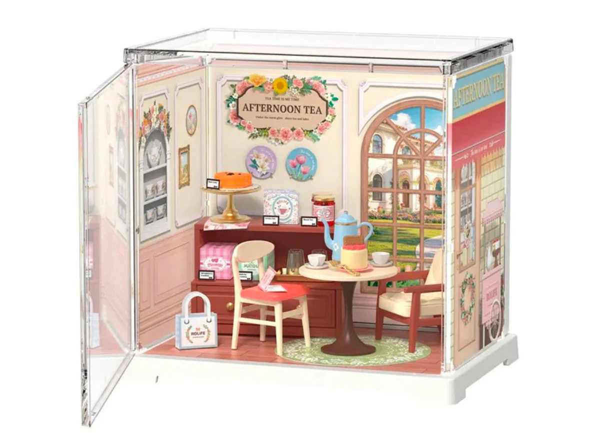 Maquette miniature Honey Tea Lounge DIY - Robotime