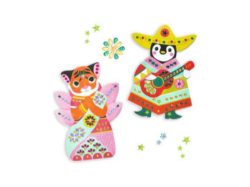 Jeu créatif créer avec des stickers - 3-6 ans - Djeco - Image 4