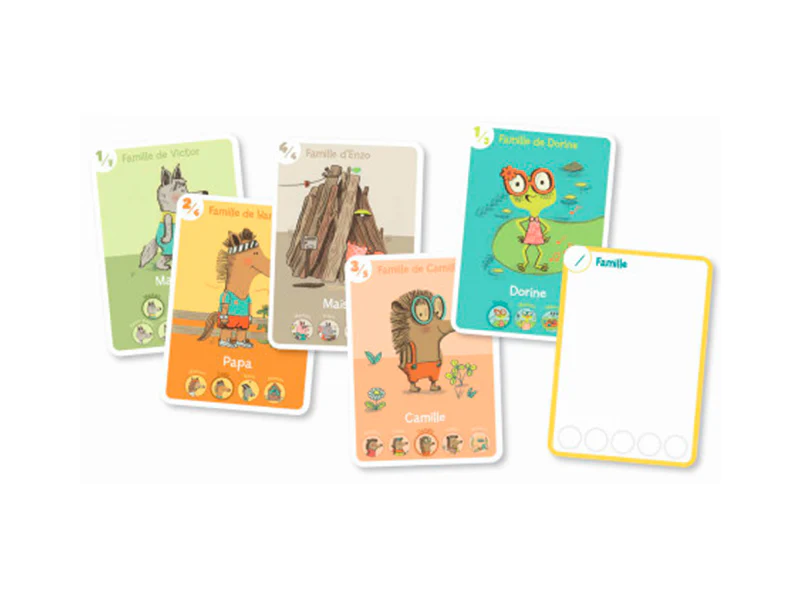 Jeu de 7 familles Toutes différentes, toutes géniales ! - Auzou - Image 2