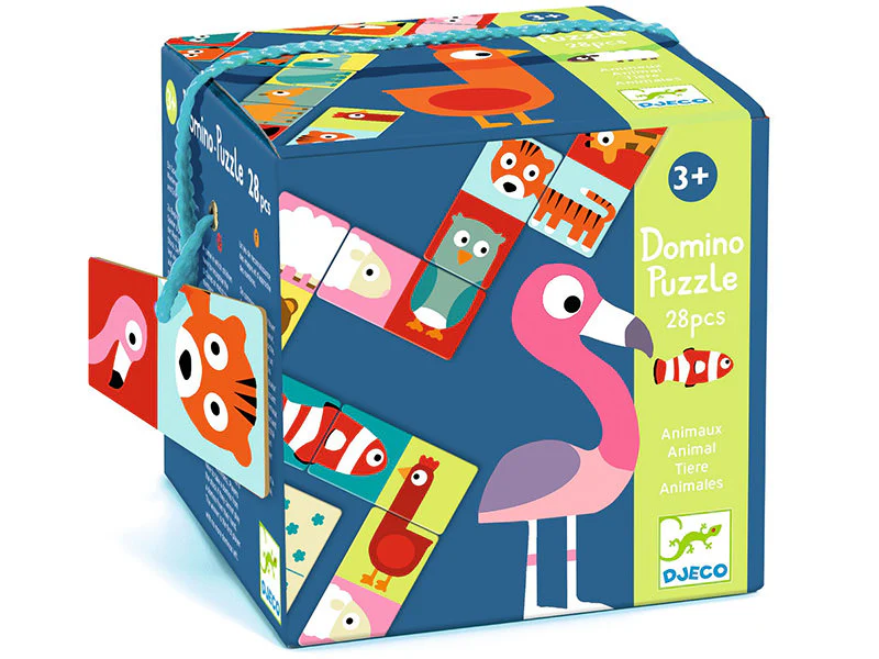 Jeu de dominos "Animo puzzle" - 28 pièces