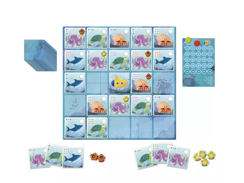 Jeu Soum Soum plongée sous-marine - 6 ans - Auzou - Image 2