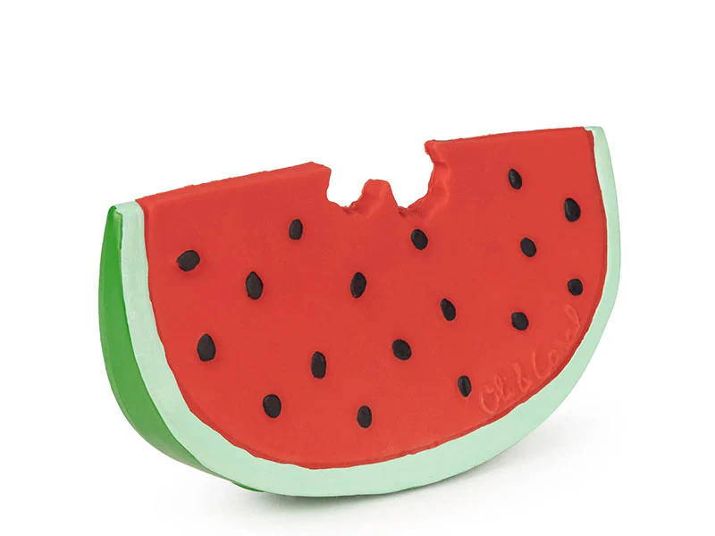 Jouet de dentition bébé Wally la Pastèque - Oli&Carol