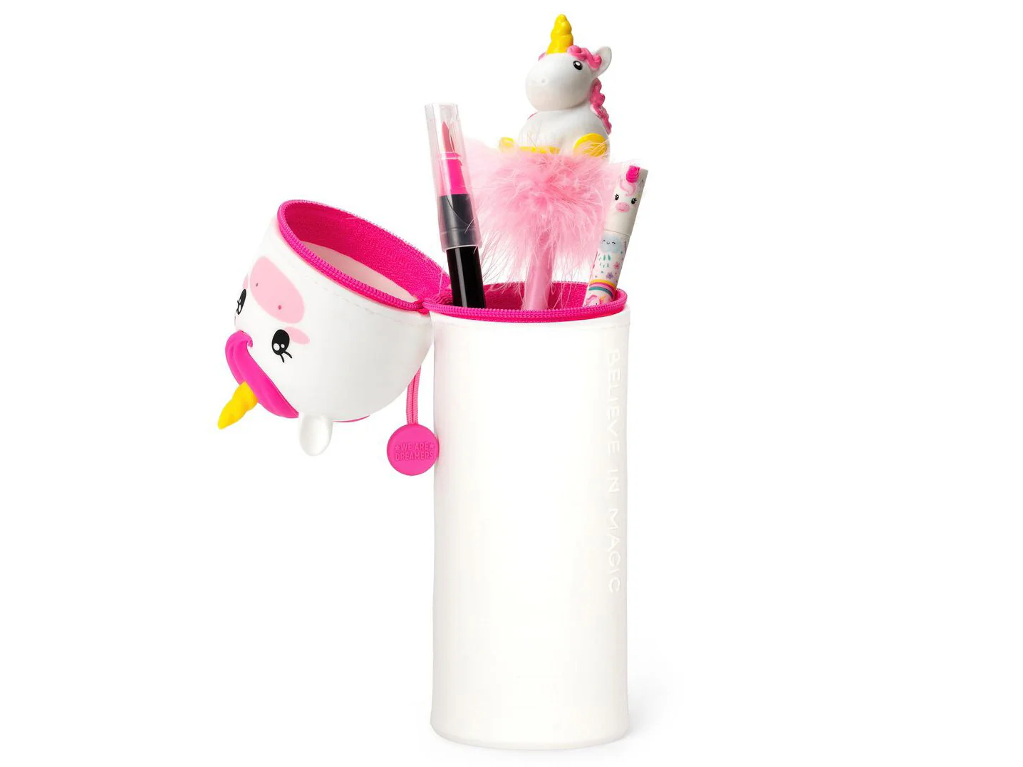 Trousse Licorne pot Ă crayons Kawai - Legami - Image 4