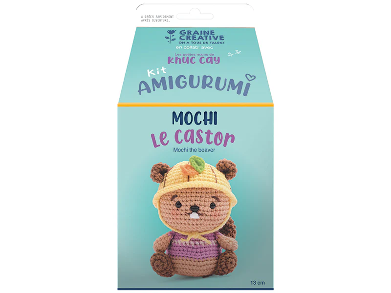Kit Amigurumi Castor - Graine Créative - Image 4