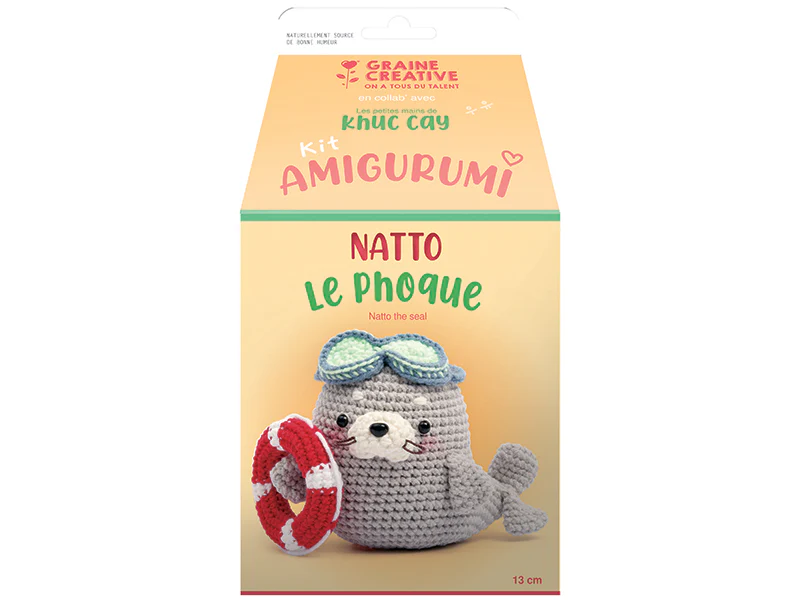 Kit Amigurumi Phoque - Graine Créative - Image 5