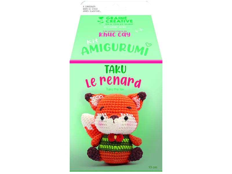 Kit Amigurumi Renard - Graine Créative - Image 4