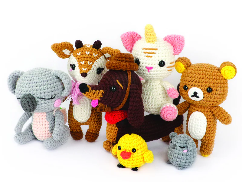 Kit Amigurumi - Teckel 18 cm - Graine Créative - Image 5