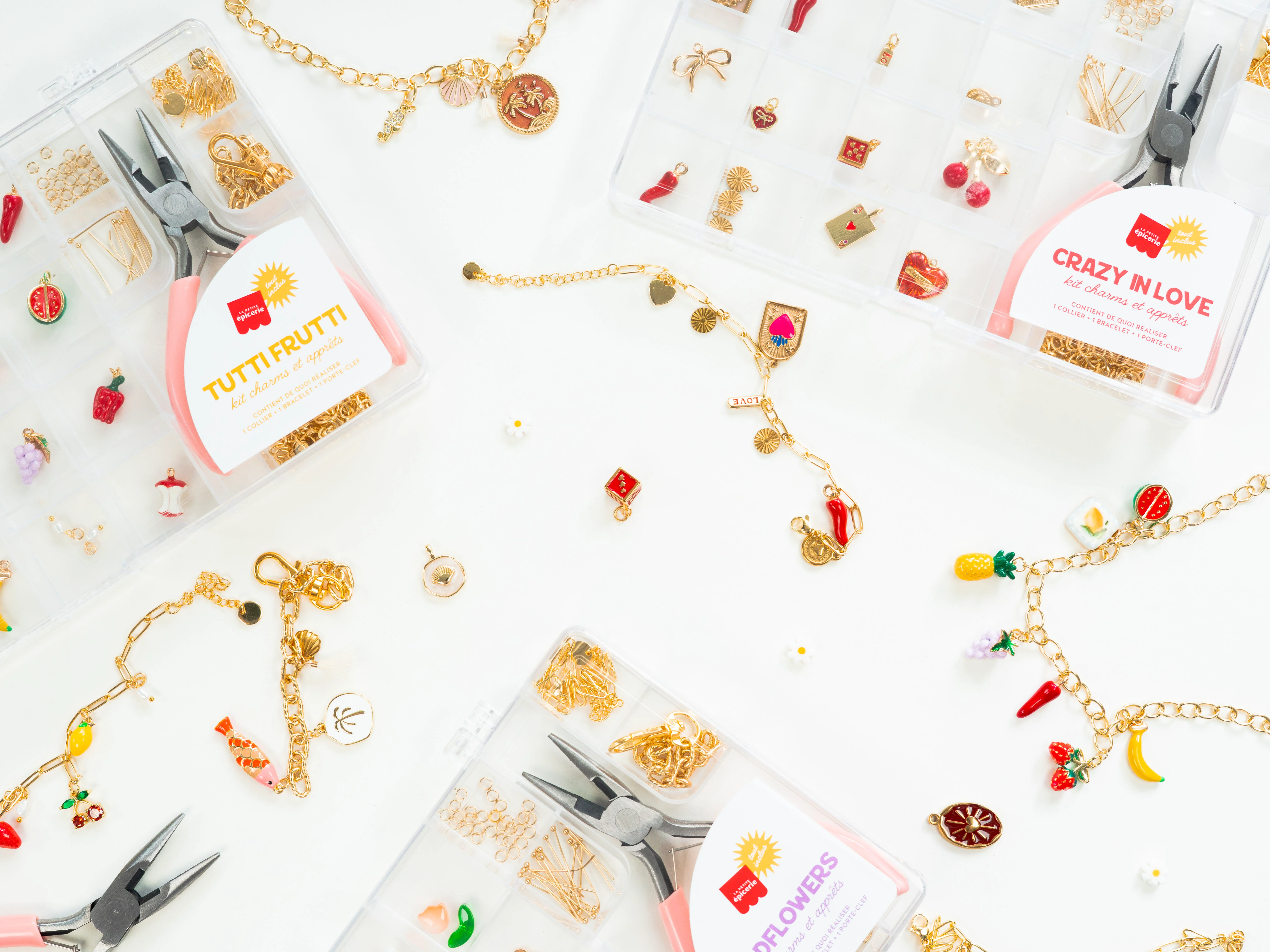 Kit Bijoux et Breloques DIY - Tutti Frutti - Image 3