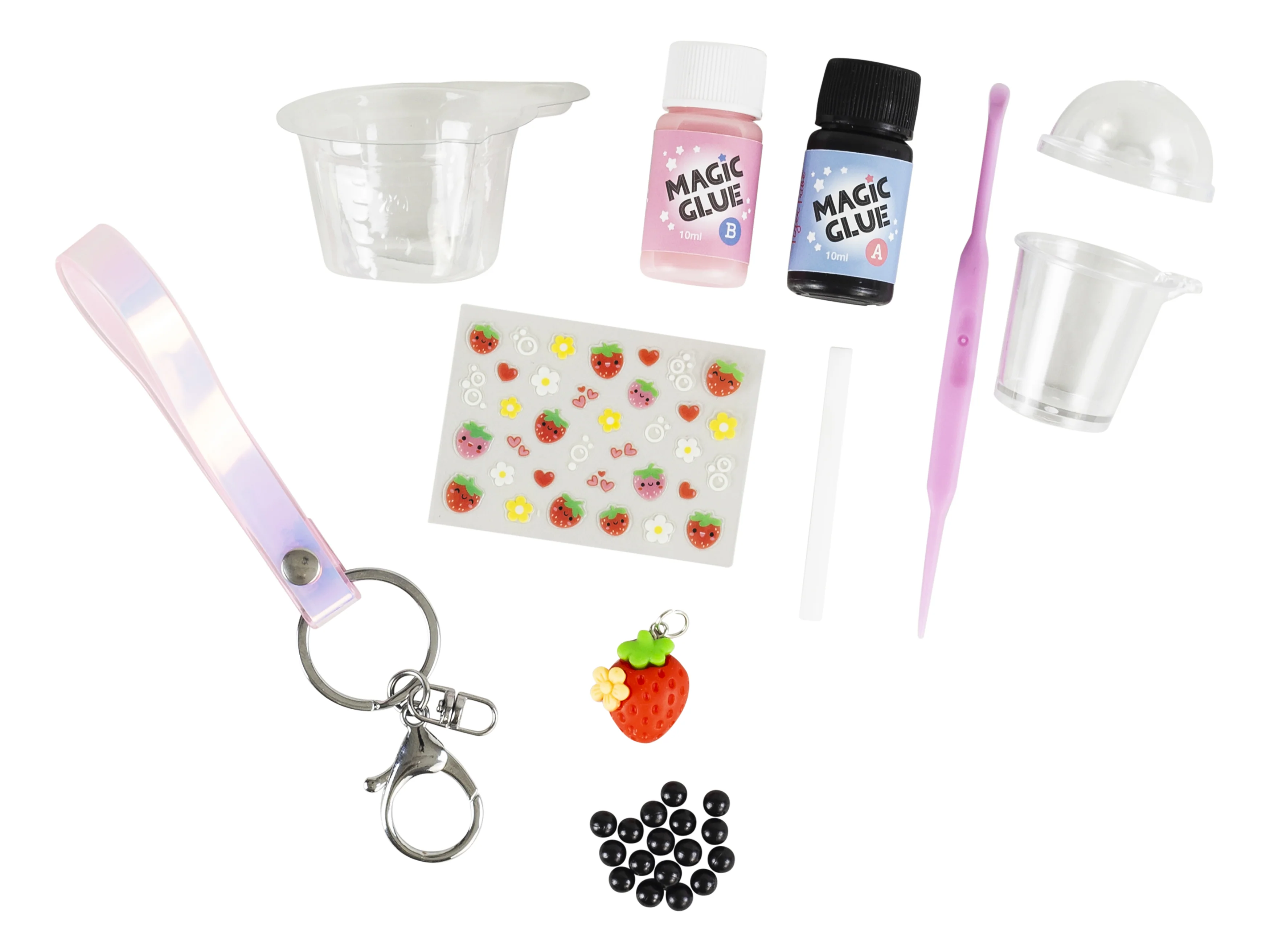 Kit bijoux de sac / Bag Charm -Bubble Tea - Image 3