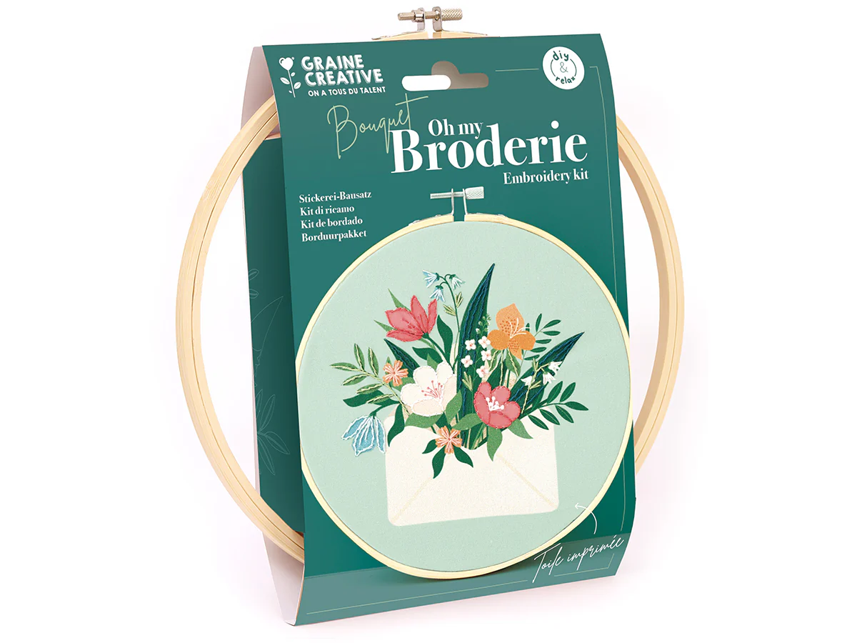 Kit broderie partielle - Bouquet - Image 4