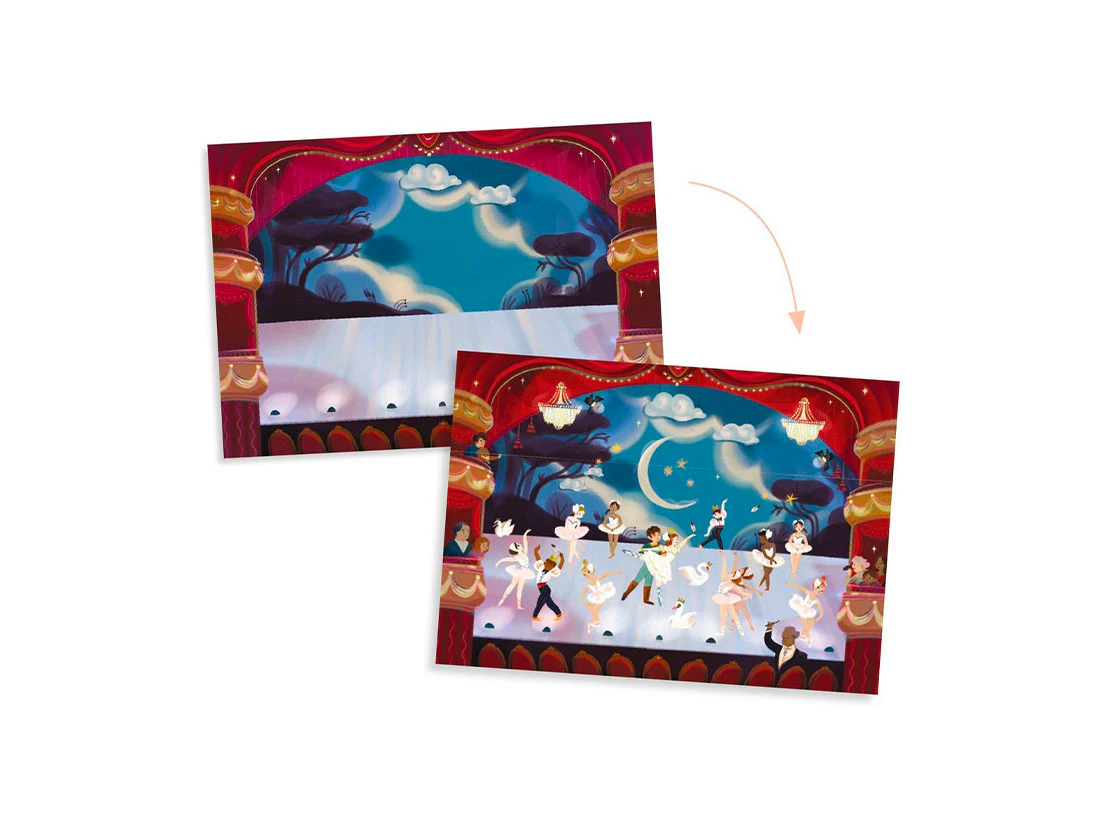 Kit créatif Décalcomanies Petits rats de l'Opéra - Djeco - Image 3
