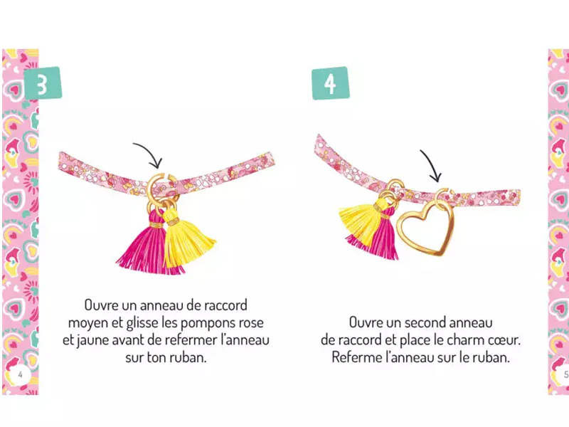 Kit créatif - Mon superbe duo de bracelets mère-fille - Auzou - Image 4
