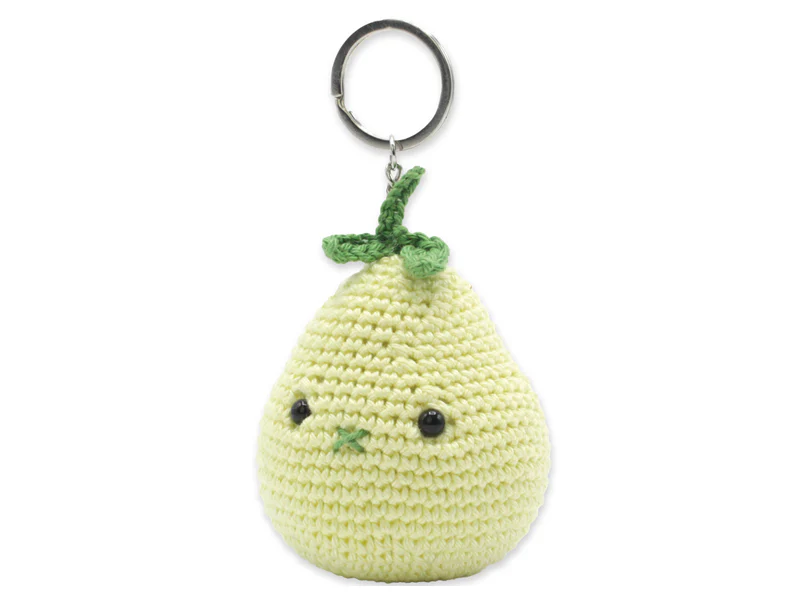 Kit crochet - Pendentif sac / porte clé - Poire