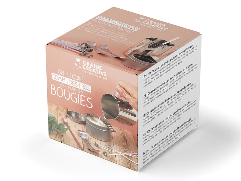 Kit d'outils pour fabrication de bougies - Graine créative