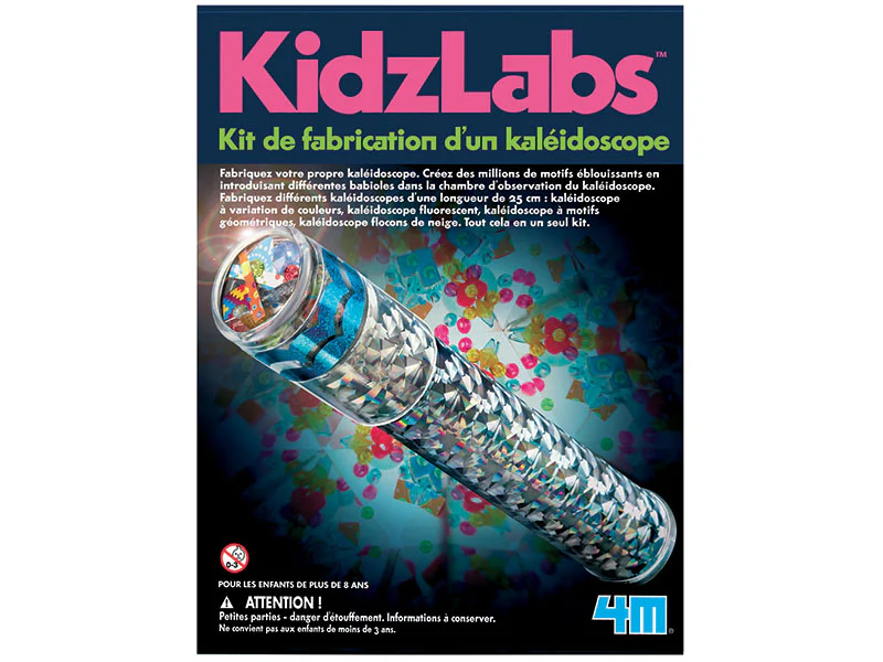 Kit DAM - Fabrication d'un kaleidoscope 17 x 6 x 22 cm - Image 7