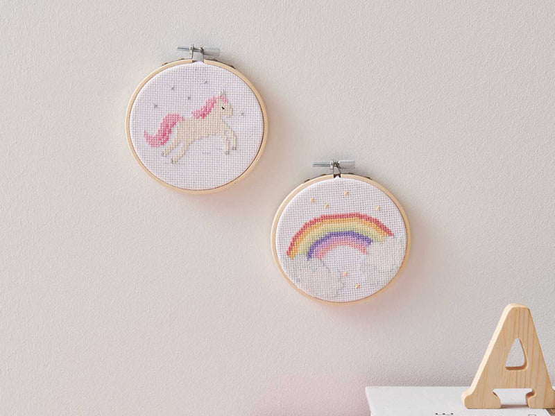 KIT DE BRODERIE ARC-EN-CIEL - RICO DESIGN - Image 2