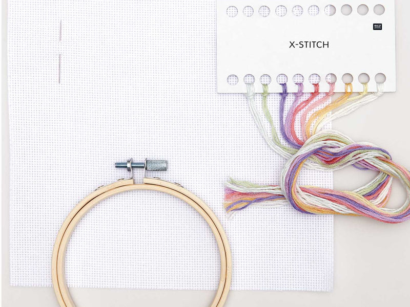 KIT DE BRODERIE ARC-EN-CIEL - RICO DESIGN - Image 3