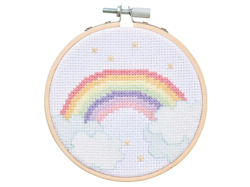 KIT DE BRODERIE ARC-EN-CIEL - RICO DESIGN - Image 4