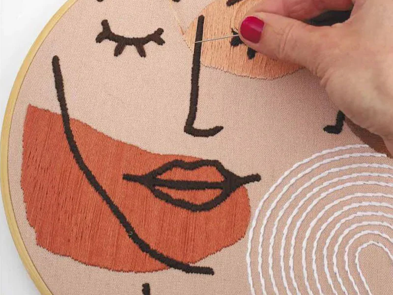 Kit de broderie décorative - Line art - Image 3