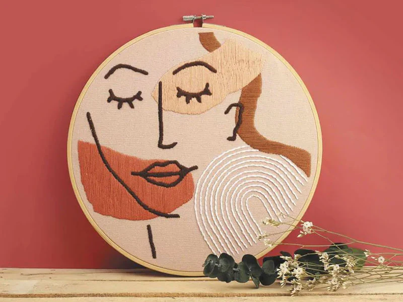 Kit de broderie décorative - Line art - Image 4
