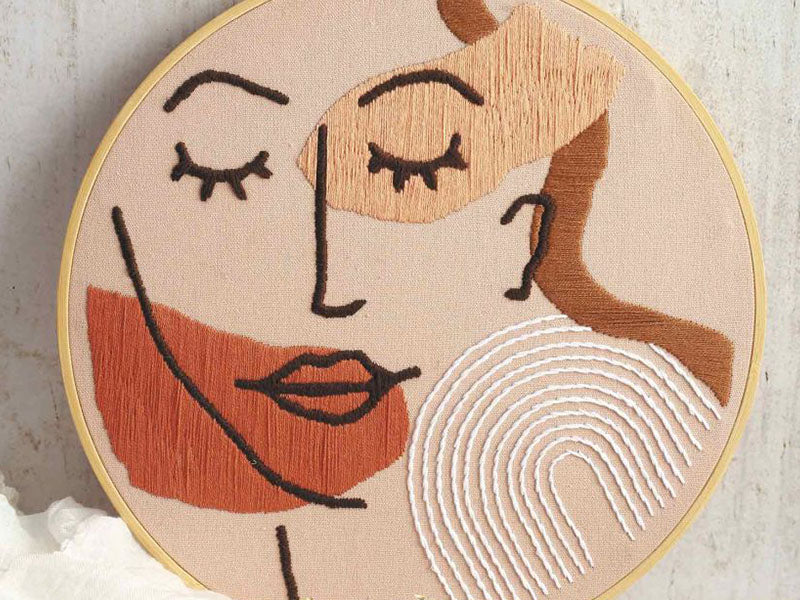 Kit de broderie décorative - Line art - Image 5