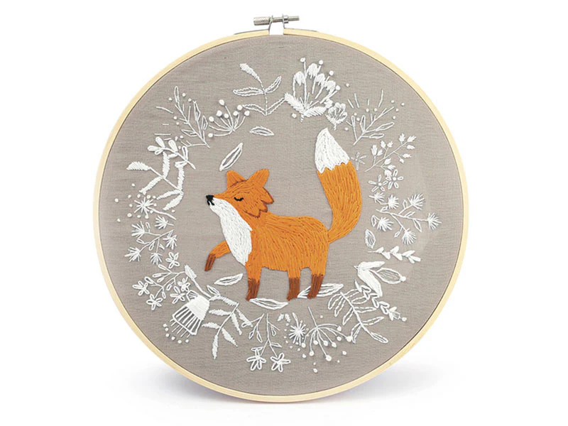 Kit de broderie décorative - Renard - Image 2