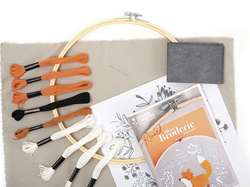 Kit de broderie décorative - Renard - Image 4