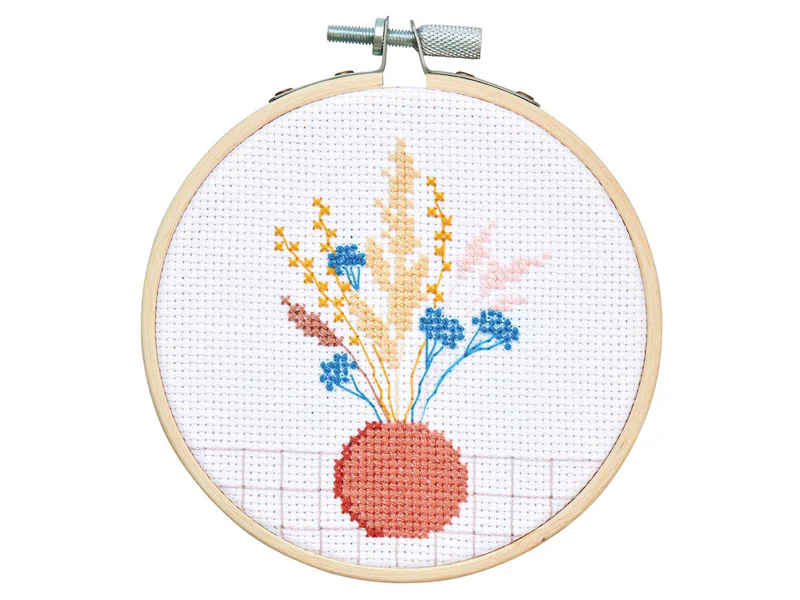 Kit de broderie fleurs séchées - Rico Design - Image 3