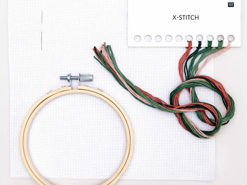 KIT DE BRODERIE PLANTE - RICO DESIGN - Image 2