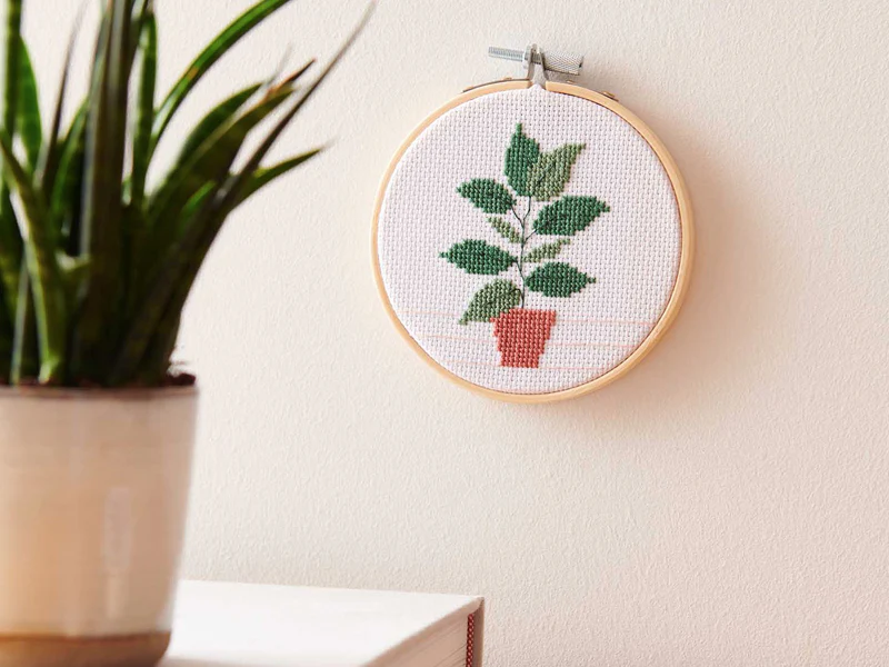 KIT DE BRODERIE PLANTE - RICO DESIGN - Image 4