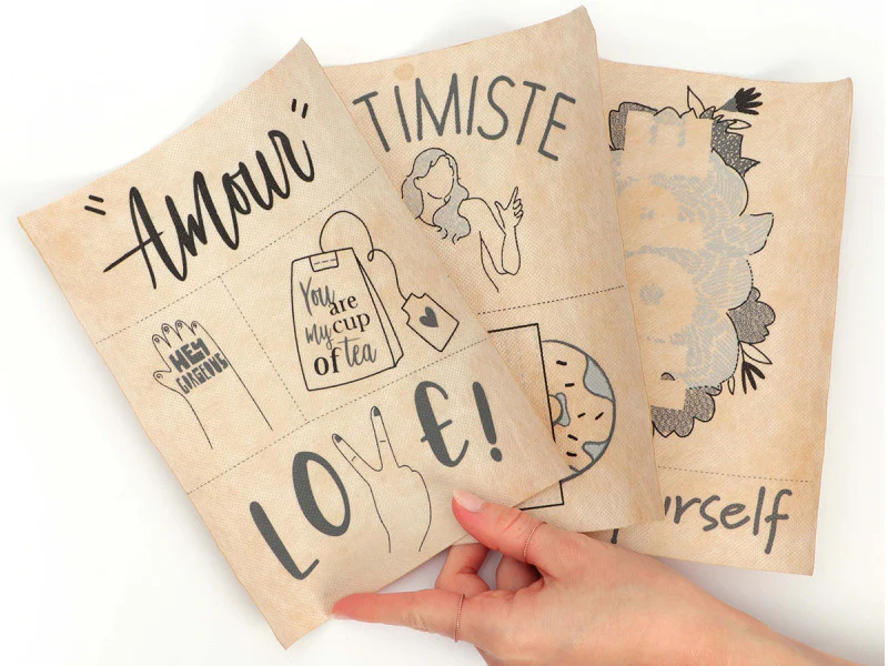 Kit de broderie sur vêtement - Self love - Image 4