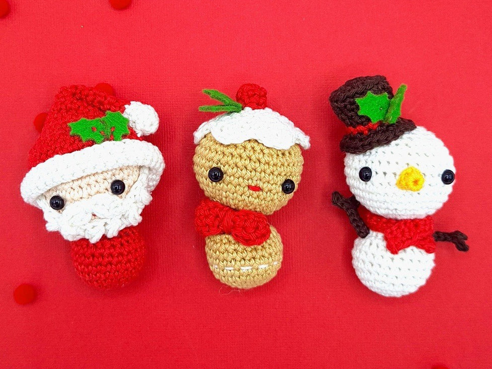Kit crochet DIY - Mini Père Noël - Hardicraft - Image 4