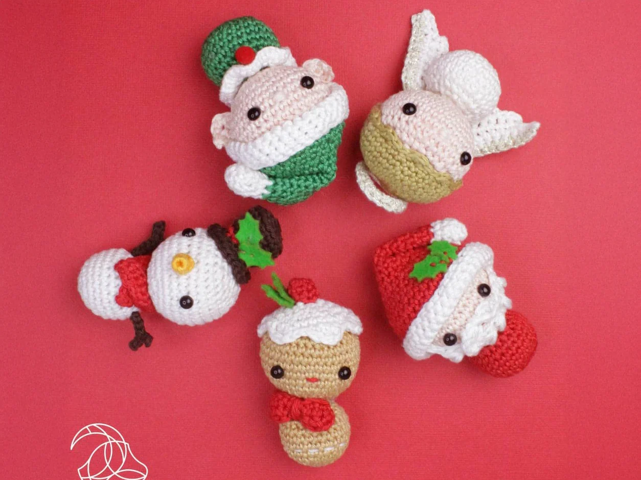 Kit crochet DIY - Mini Père Noël - Hardicraft - Image 5