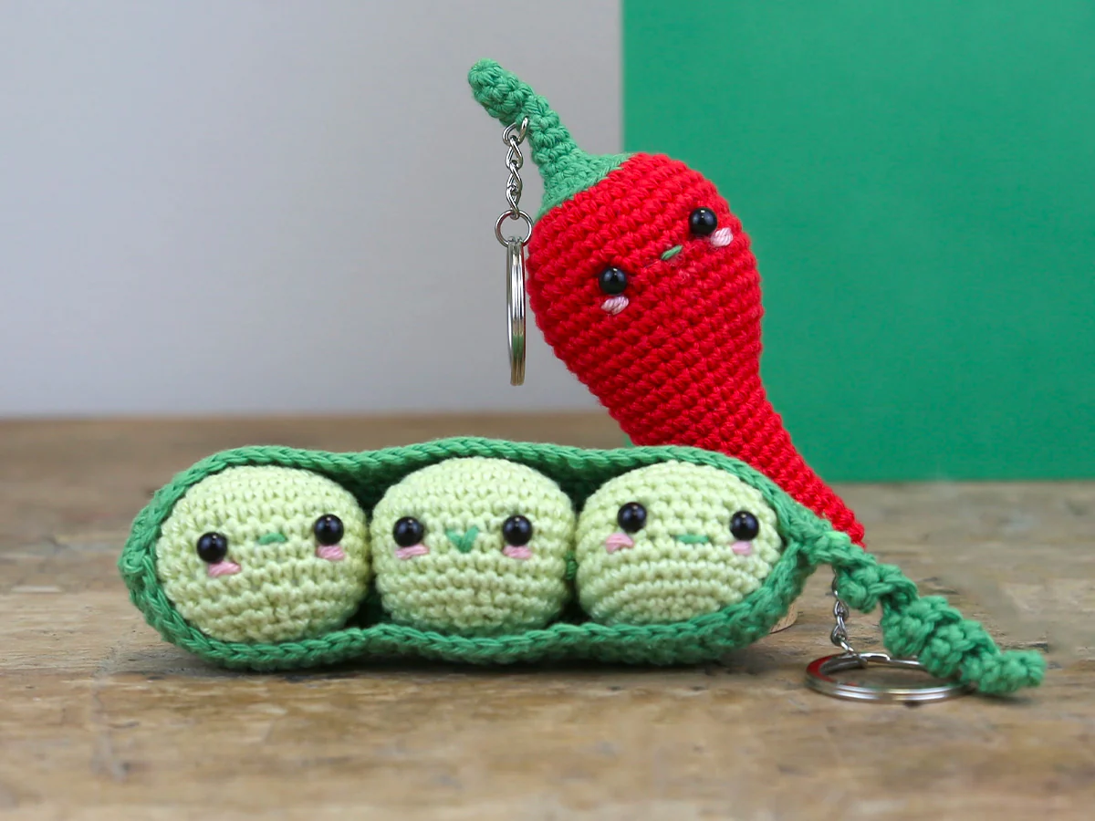 Kit de Crochet DIY porte-clé Piment - Hardicraft - Image 3