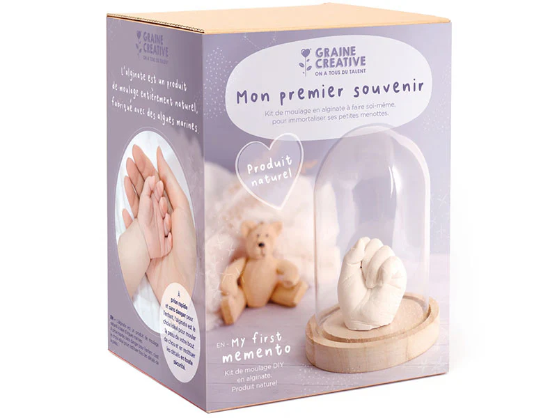 Kit de moulage alginate mon premier souvenir