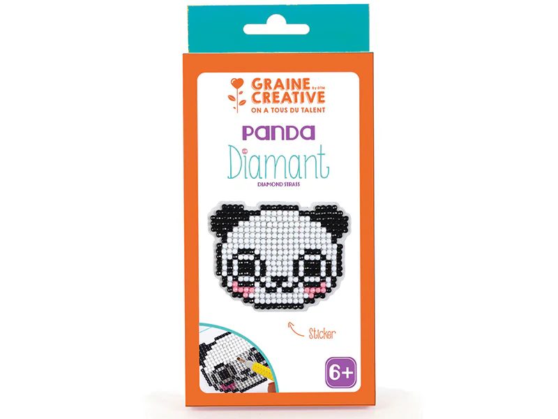 Kit Diamant mosaïque - Panda - Image 2