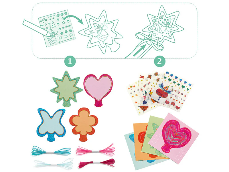 Kit DIY - Baguettes à créer - Petites fées - Image 3