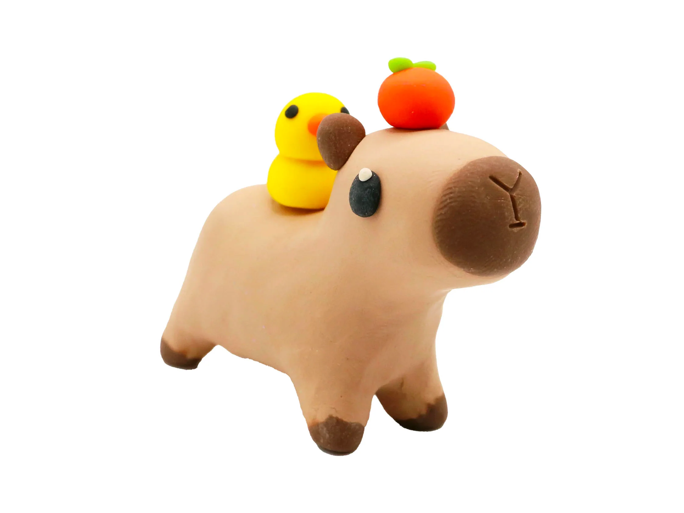 Kit de pâte polymère - Cappy le Capibara - Image 2
