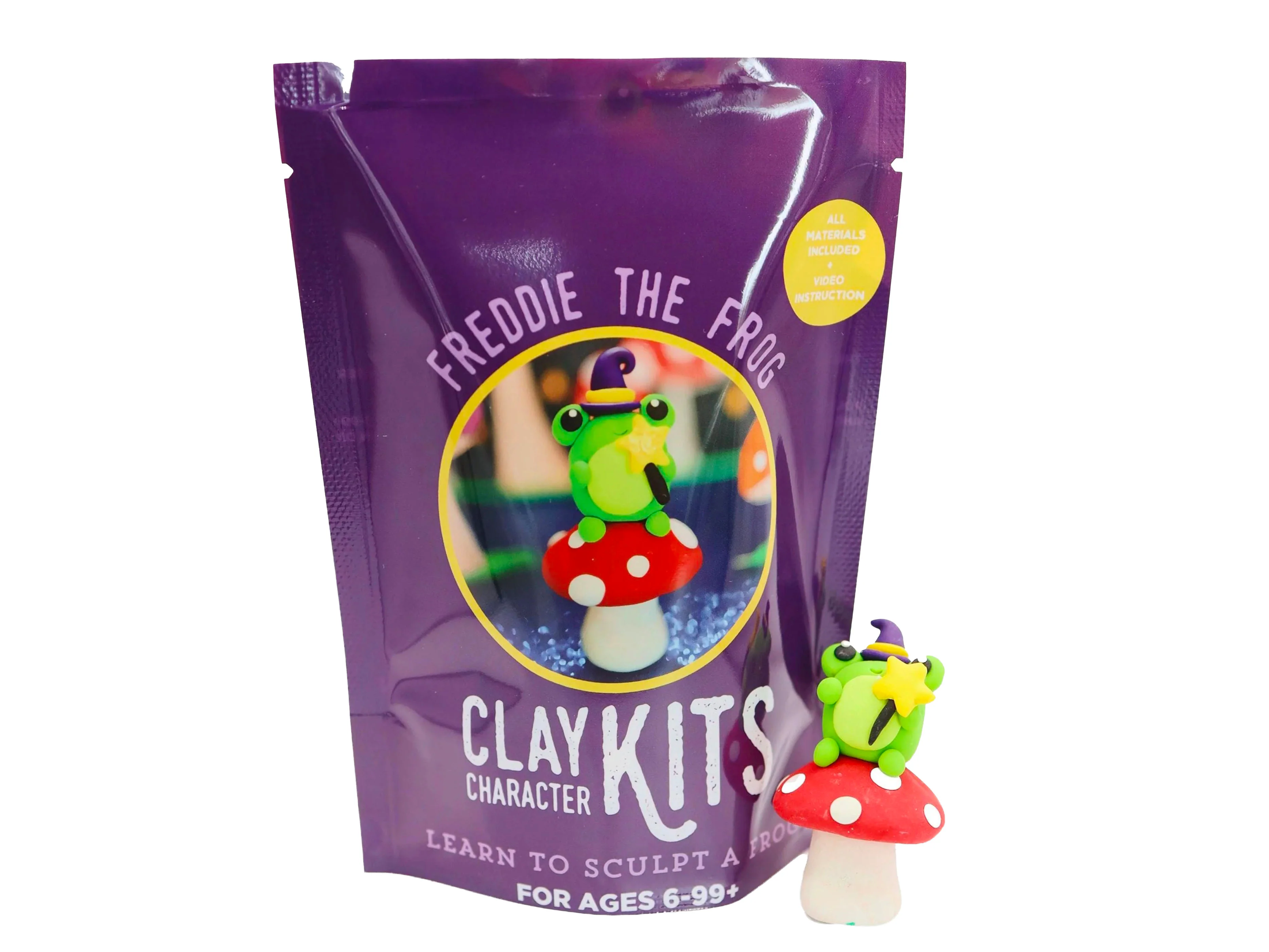 Kit de pâte polymère - Freddie la Grenouille