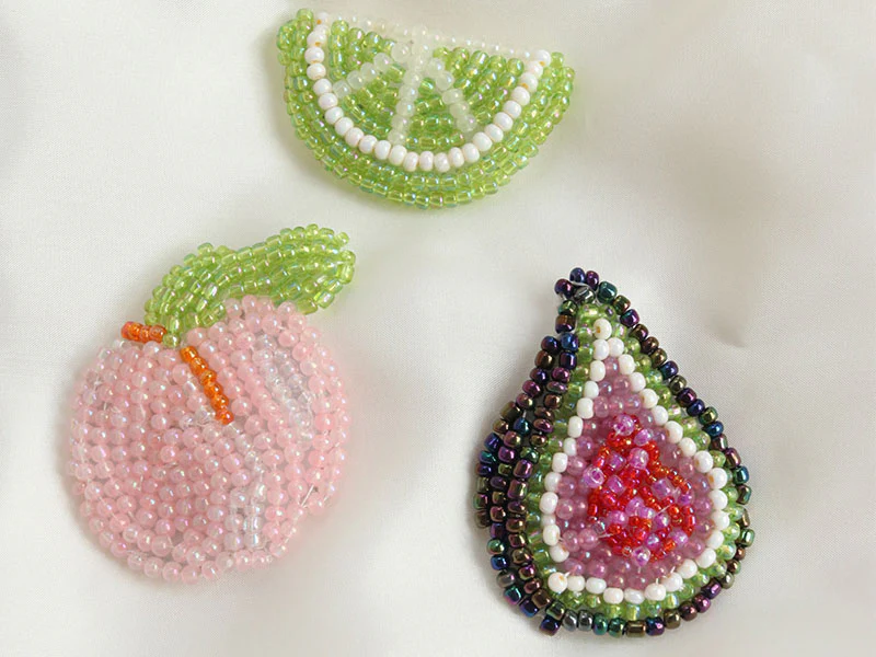 Kit DIY Mercerie - Mes broches en broderie Luneville - Image 7