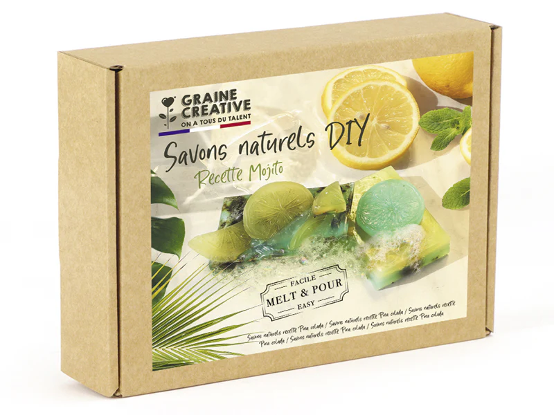 Kit DIY Savons recette mojito