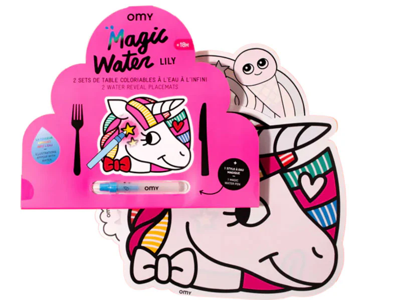 Kit Magic Water Lily set de table - 18 mois - OMY