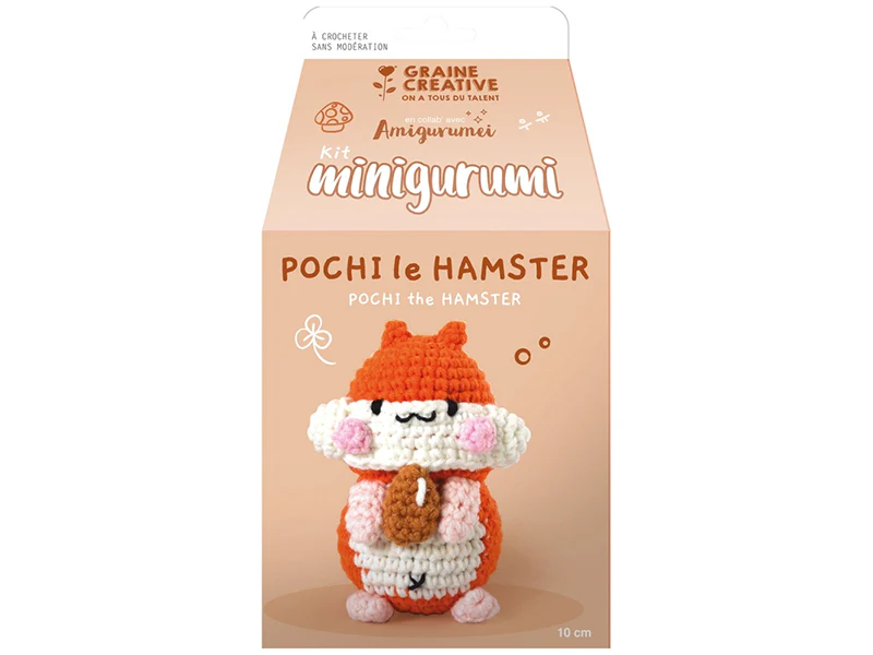 Kit Minigurumi - Hamster 10cm - Graine Créative - Image 3