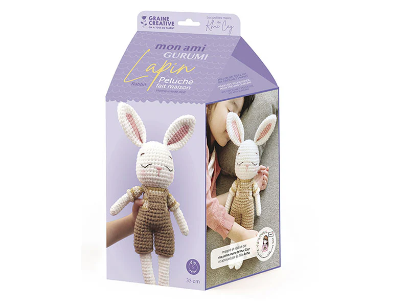 Kit Mon ami Amigurumi Lapin - Graine Créative