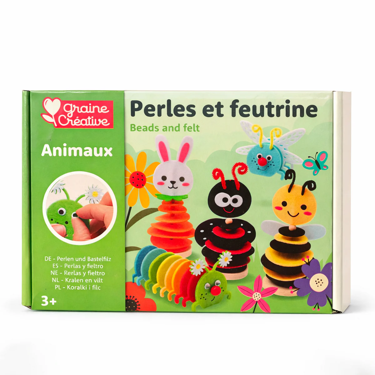Kit Petits Insectes Perles et Feutrine