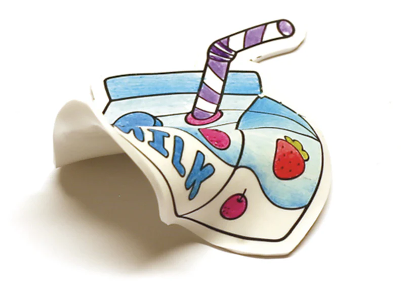 Kit plastique fou aimants kawaii à colorier pour enfants - Image 9