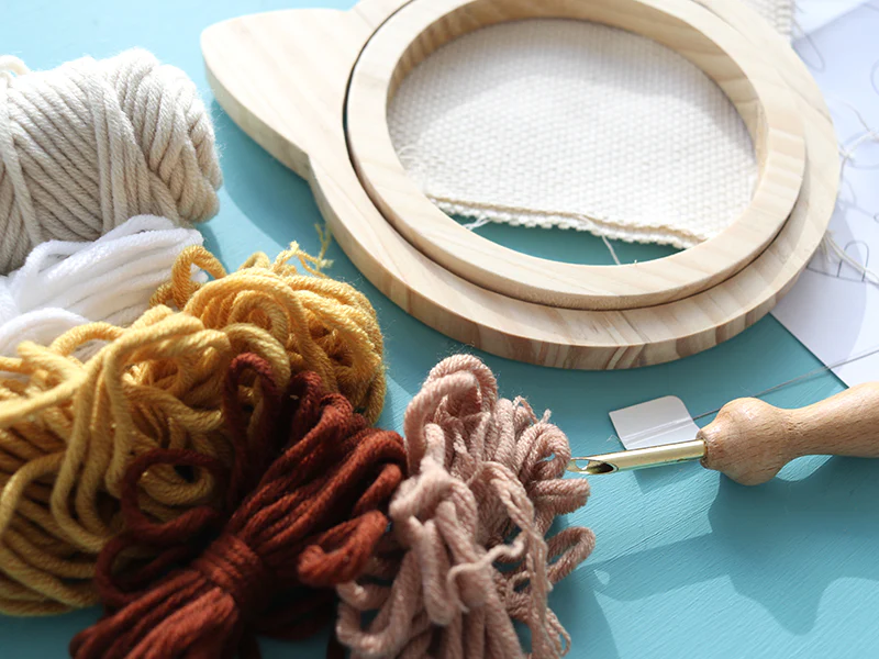 Kit punch needle - Chat - Image 3