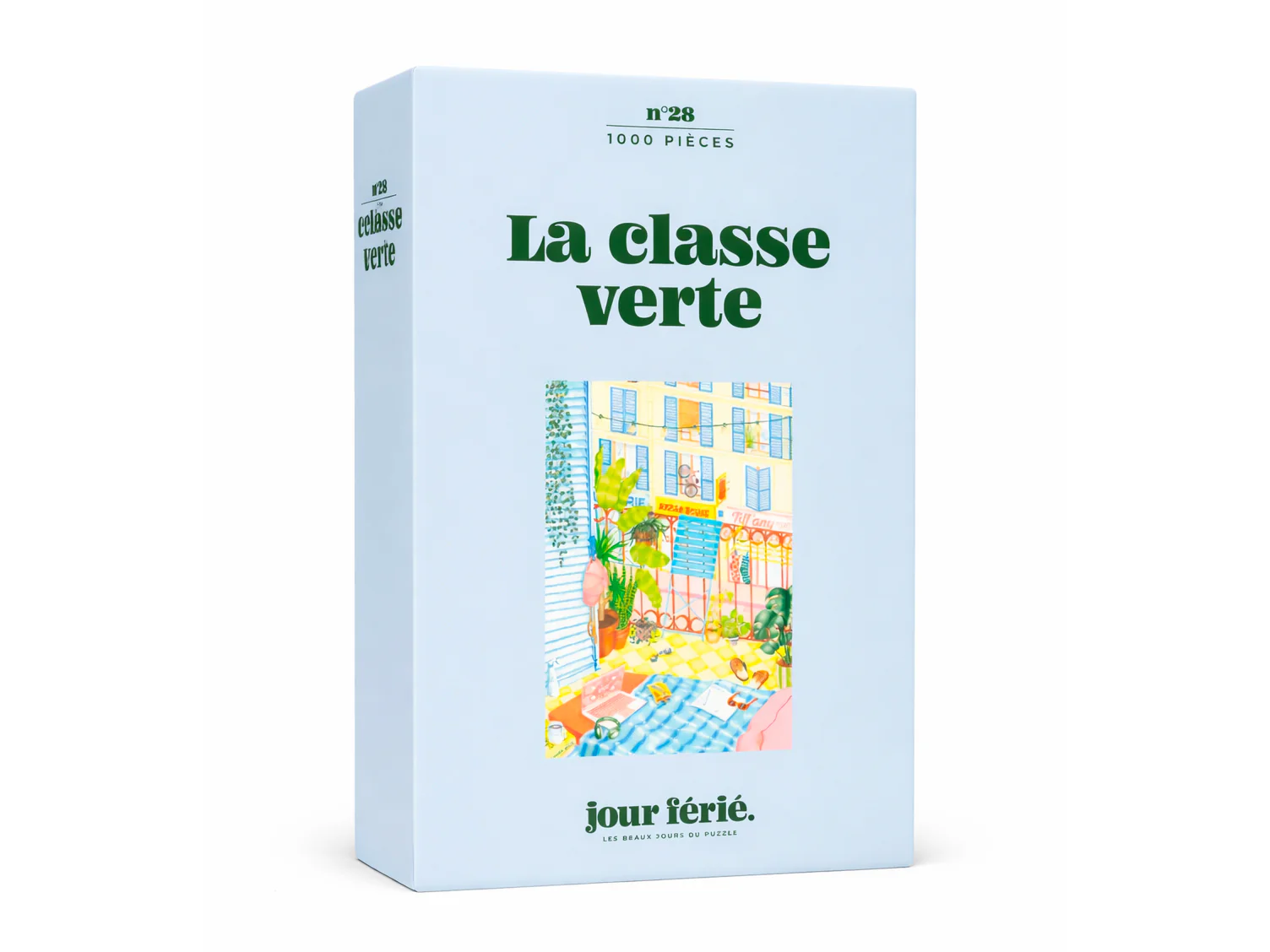 Puzzle La classe verte - 1000 pièces - Jour Férié